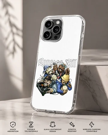 Cypress Hill hip-hop artwork on a phone case — Specs