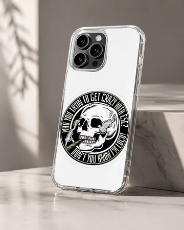 Cypress Hill phone case featuring a bold skull design and text — Hero