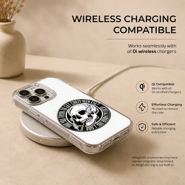 Cypress Hill phone case featuring a bold skull design and text — Charging