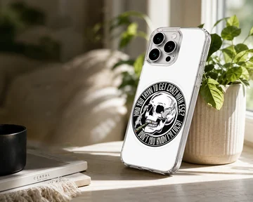 Cypress Hill phone case featuring a bold skull design and text — Lifestyle