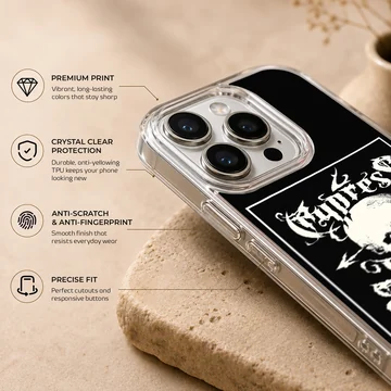 Cypress Hill skull design on a phone case — Info