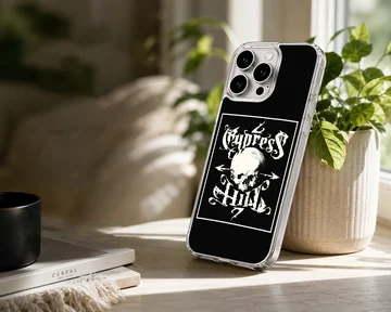 Cypress Hill skull design on a phone case — Lifestyle