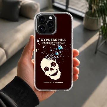 Cypress Hill 'Insane in the Membrane' phone case design with a skull — Lifestyle