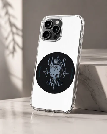 Cypress Hill bold typography design on a phone case — Hero