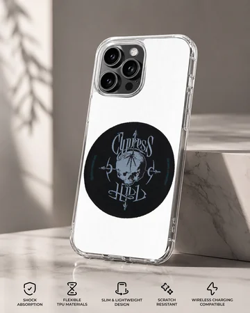 Cypress Hill bold typography design on a phone case — Specs