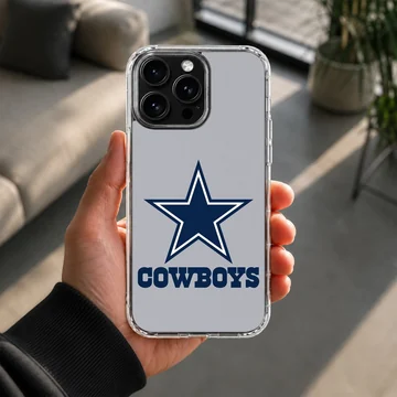 Dallas Cowboys phone case featuring bold star and logo design — Lifestyle