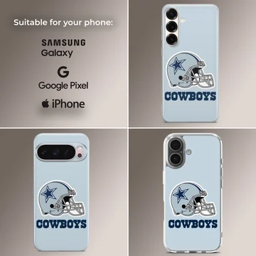 Dallas Cowboys team helmet design phone case — Collage