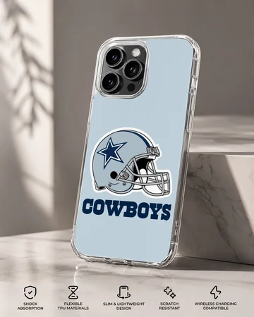 Dallas Cowboys team helmet design phone case — Specs