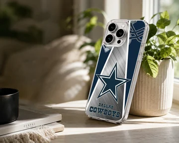 Dallas Cowboys phone case featuring bold star design. — Lifestyle