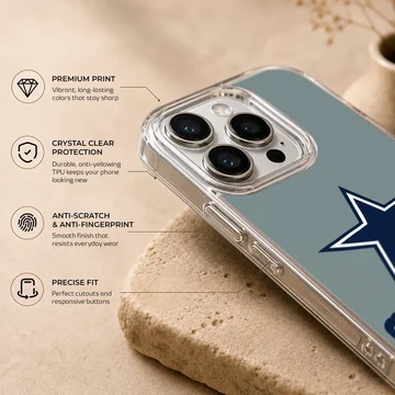 Dallas Cowboys star logo design phone case — Info