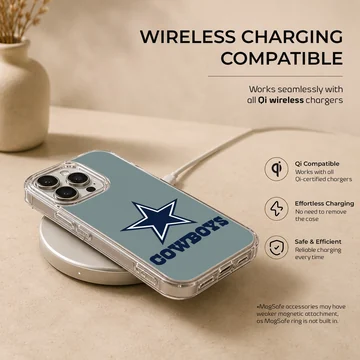 Dallas Cowboys star logo design phone case — Charging