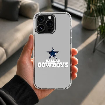 Dallas Cowboys phone case featuring a blue star and white text. — Lifestyle