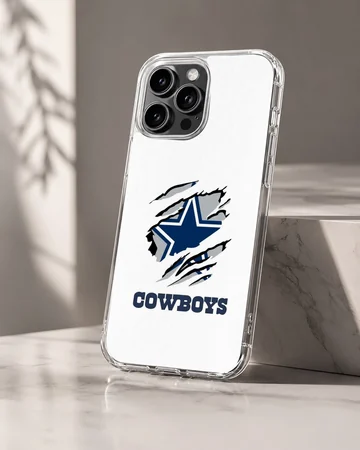 Dallas Cowboys star and logo bold design phone case — Hero