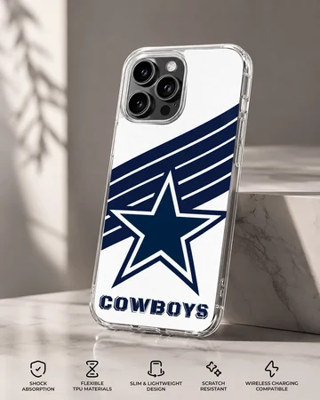 Dallas Cowboys star and stripes design phone case — Specs