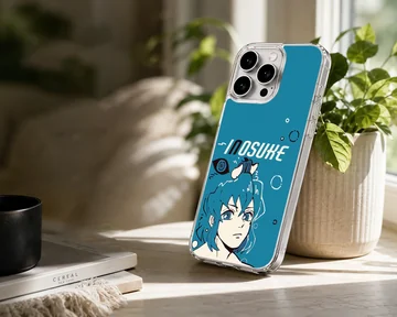 Demon Slayer Inosuke cartoon design on phone case — Lifestyle