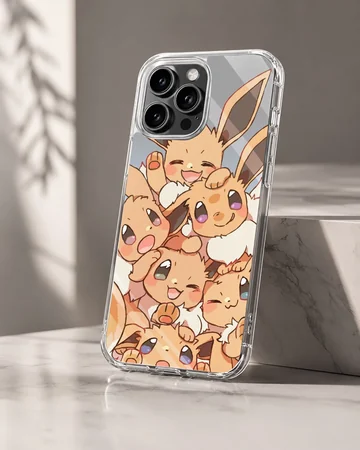 Eevee cartoon character design on phone case — Hero