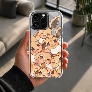 Eevee cartoon character design on phone case — Lifestyle