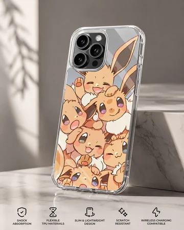 Eevee cartoon character design on phone case — Specs