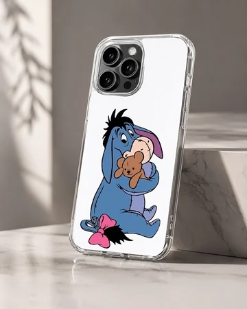 Eeyore cartoon design on phone case — Hero
