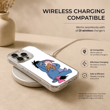 Eeyore cartoon design on phone case — Charging