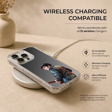 Elvis Presley portrait with guitar on phone case — Charging