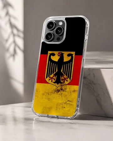 Germany flag design with bold colors phone case — Hero