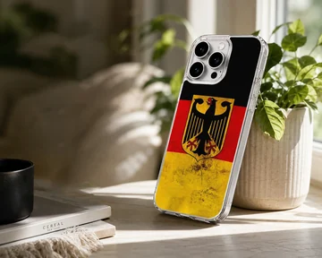 Germany flag design with bold colors phone case — Lifestyle