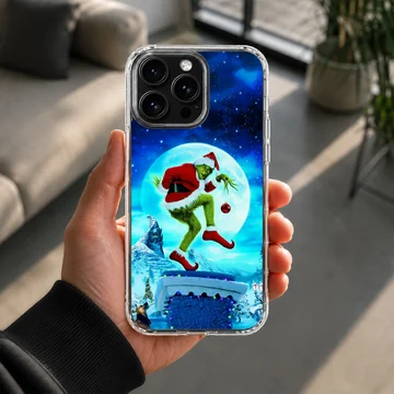 Grinch303-2 cartoon design on phone case — Lifestyle