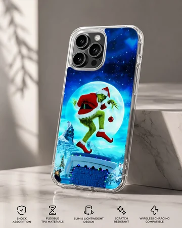 Grinch303-2 cartoon design on phone case — Specs