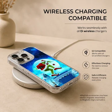 Grinch303-2 cartoon design on phone case — Charging