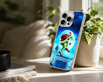 Grinch303-2 cartoon design on phone case — Lifestyle