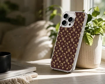 Phone case featuring Hello Kitty pattern in repeating design — Lifestyle