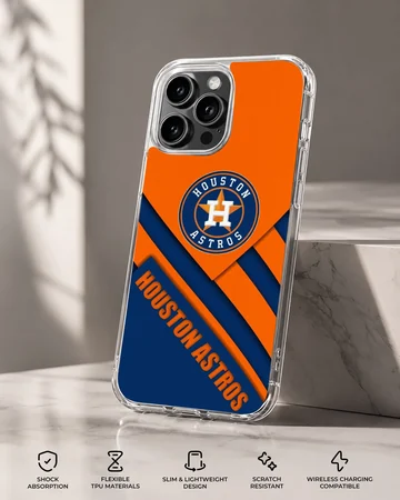 Dynamic Houston Astros baseball logo design phone case — Specs