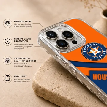 Dynamic Houston Astros baseball logo design phone case — Info