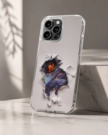 Jurassic Park dinosaur eye design phone case — Hero