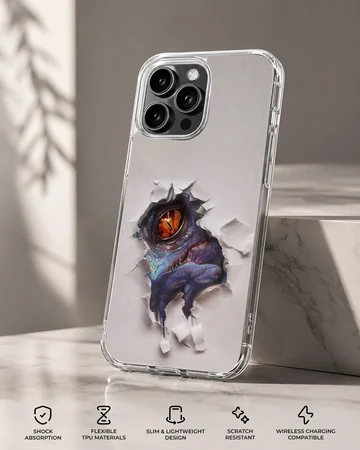 Jurassic Park dinosaur eye design phone case — Specs