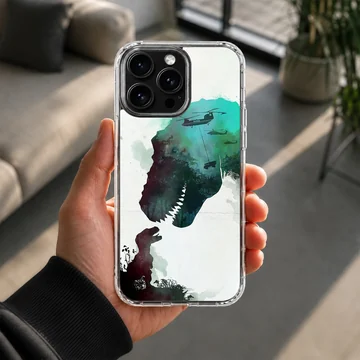 Jurassic Park dinosaur silhouette design phone case — Lifestyle