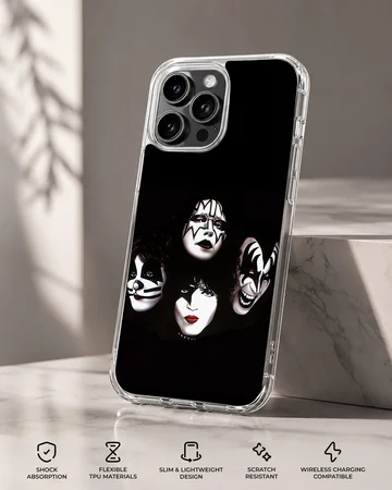 KISS band faces artwork phone case — Specs