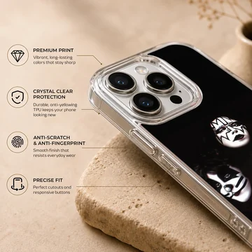 KISS band faces artwork phone case — Info