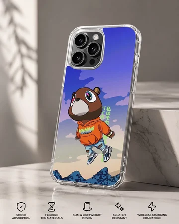 Kanye Ye West inspired cartoon art phone case — Specs