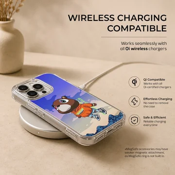Kanye Ye West inspired cartoon art phone case — Charging