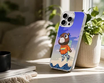 Kanye Ye West inspired cartoon art phone case — Lifestyle