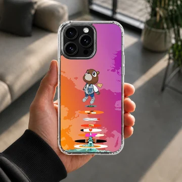 Kanye Ye West digital illustration on phone case — Lifestyle