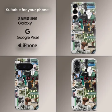 Kendrick Lamar inspired artwork on phone case — Collage