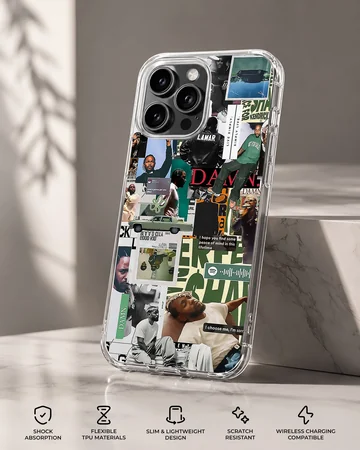 Kendrick Lamar inspired artwork on phone case — Specs