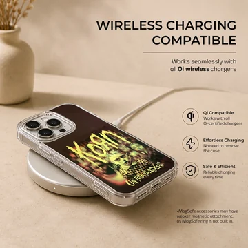 Korn Untouchables album artwork phone case with iconic characters. — Charging