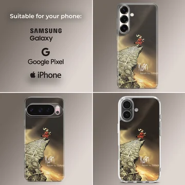 Korn Follow the Leader album art on phone case — Collage