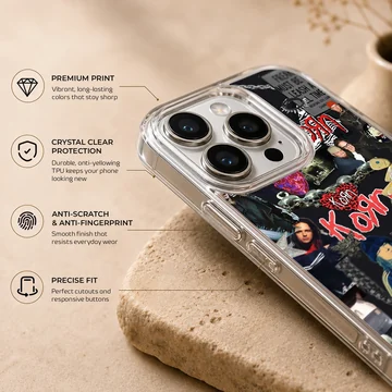Korn band collage design on phone case — Info