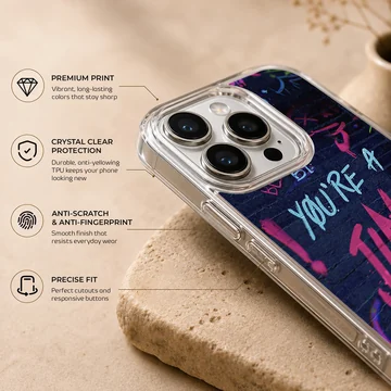League Of Legends Jinx graffiti-style phone case design. — Info