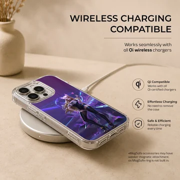 League of Legends Hero digital illustration on phone case — Charging